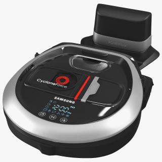 3D Robot Vacuum Samsung VR7260 with Docking Station model