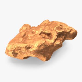 Copper Natural Mineral 3D