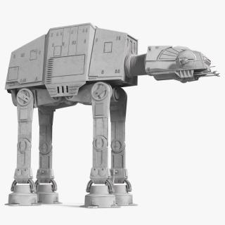 3D Star Wars AT-AT Rigged for Cinema 4D