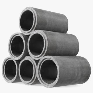 Concrete Drainage Pipe 3D