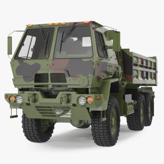 3D model Oshkosh FMTV 10 Ton Dump Truck Camo