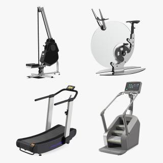 Workout Machines Collection 2 3D model