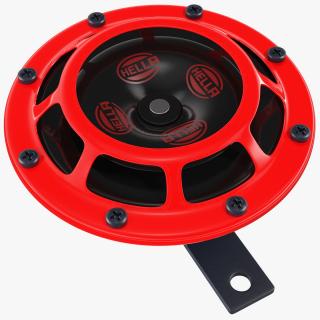 Hella Electric High Tone Car Horn 500Hz 3D model