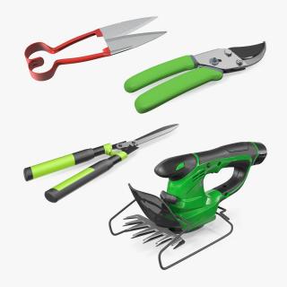 3D Garden Shears Collection 2