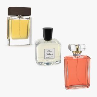 3D Perfume Bottles Collection 2 model