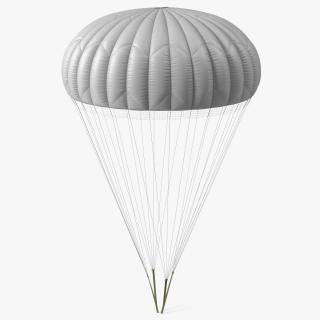 3D Dome Gray Parachute 2