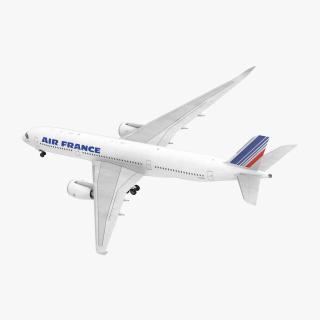 3D Airbus A350-900 Air France