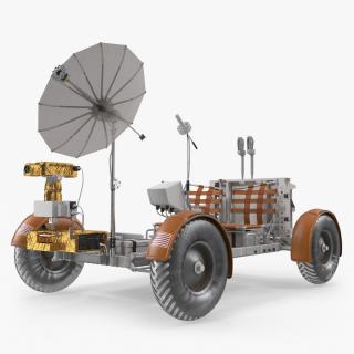 3D model Lunar Roving Vehicle from Apollo 15