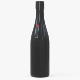 Asian Wine Bottle 3D