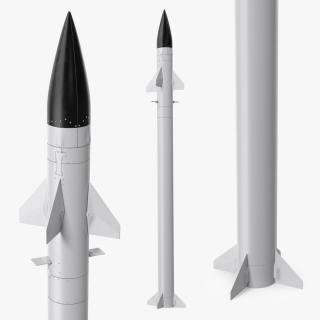 Tamir Interceptor Rocket 3D model