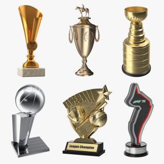 Sport Trophies Collection 7 3D