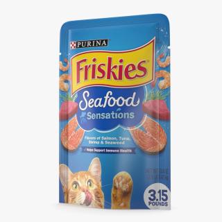 3D Friskies Cat Food Pouch model