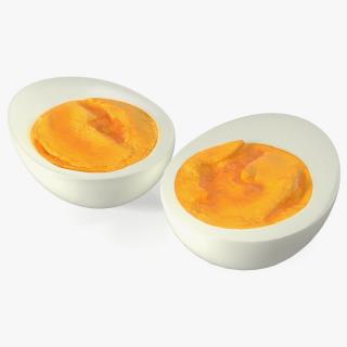 3D model Hard Boiled Egg Halves(1)