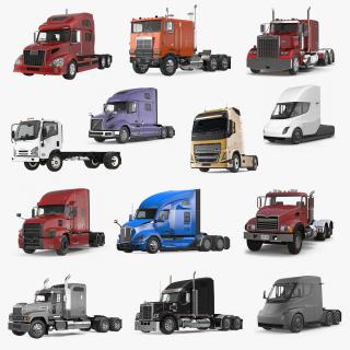 Trucks Collection 7 3D model