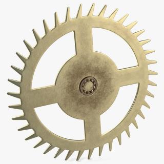 Clock Cog 3D model