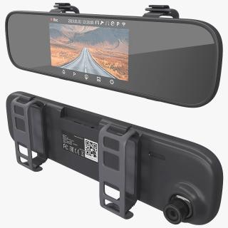 3D model Rearview Mirror Smart Dash Cam