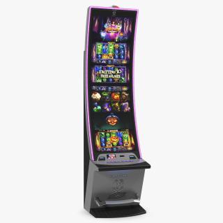 3D Playtrix Casino Slot Machine model