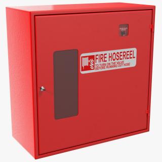 3D Fire Hose Reel Box model