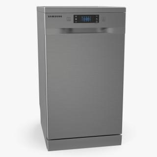 Inox Dishwasher Samsung DW4000KM 3D