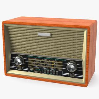 3D model Vintage Radio 2