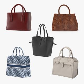 Women Handbags Collection 3 3D