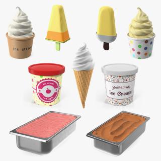 Ice Cream Collection 3 3D