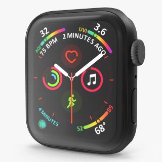 3D model Apple Watch SE Black