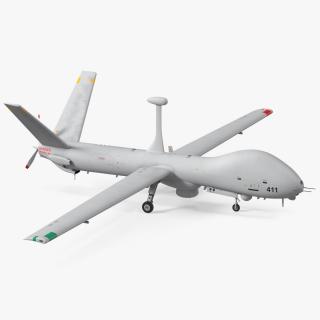 3D model Elbit Hermes 900 UAV