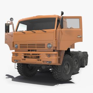 8x8 Truck Generic Rigged 3D model