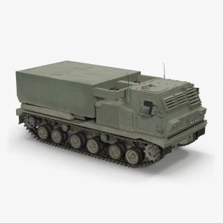 M270 Multiple Launch Rocket System 3D model