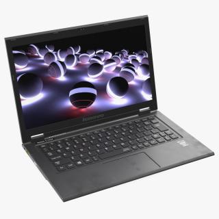 3D model Lenovo Laptop 2