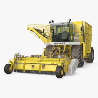 Beet Harvester Vervaet 17T Dusty Yellow 3D model