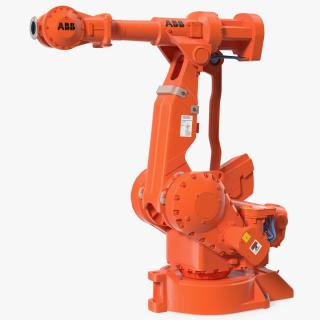 3D ABB IRB 4400 Industrial Robot Rigged