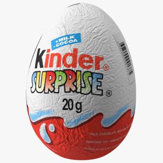 Kinder Surprise Chocolate Egg 3D model