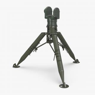 Tripod for TOW Missile 3D