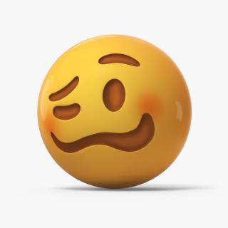 3D Emoji Woozy Face