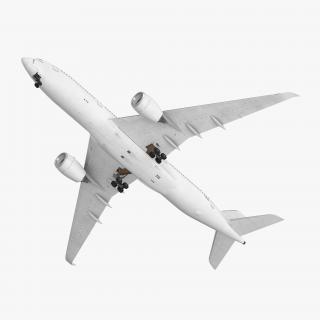 Airbus A350-900 Generic Rigged 3D Model 3D model