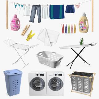 3D model Laundry Collection 9