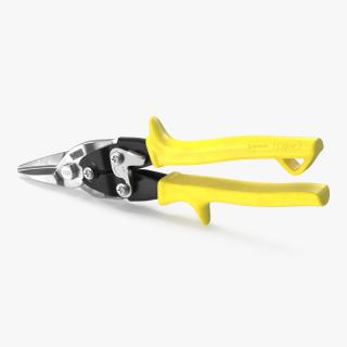 3D Metal Scissors Wiss Yellow