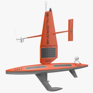 Saildrone Uncrewed Surface Vehicle 3D model