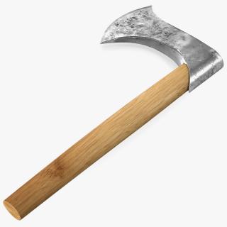 3D Francisca Throwing Axe Old