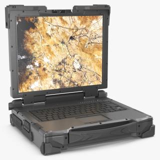 3D Army Laptop