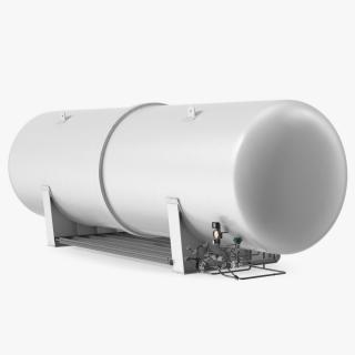 3D LNG Storage Tank 2 model