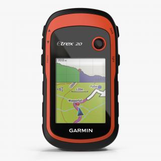 3D model Handheld GPS Navigator Garmin eTrex