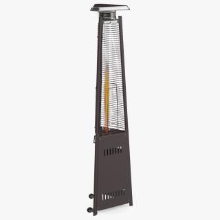 Pyramid Carillon Patio Heater On 3D