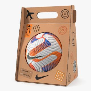 3D model Nike Premier League 2022-23 Flight Official Match Ball in Package