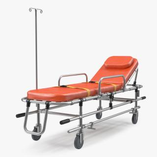 Ambulance Stretcher Trolley 3D