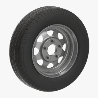 3D model Spare Car Wheel