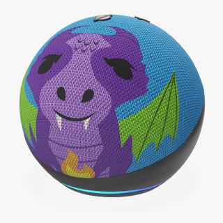 Wireless Speaker Echo Dot Kids Dragon 3D