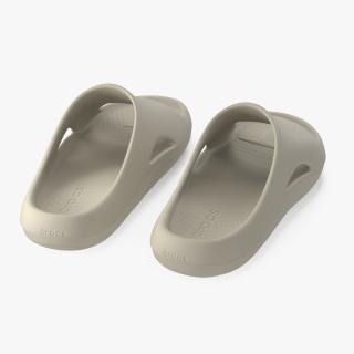 Crocs Mellow Slide Beige 3D model